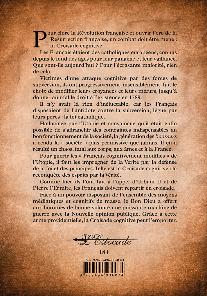 Croisade Cognitive - Pour une résurrection française