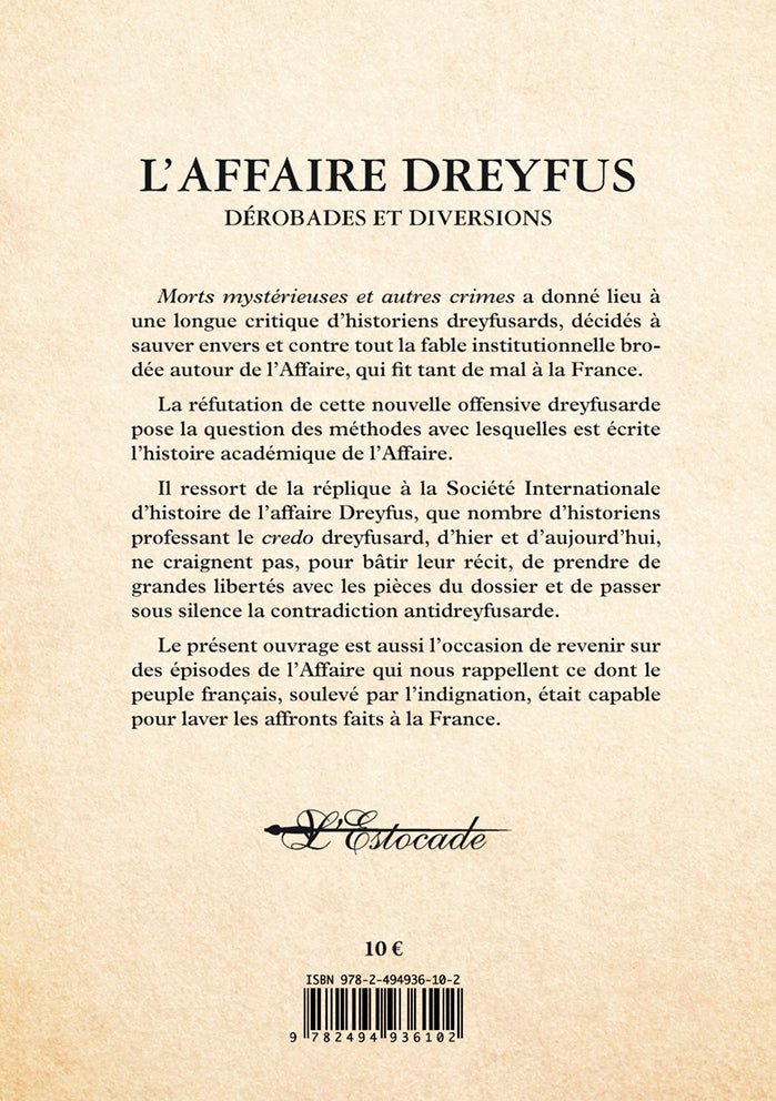 L'affaire Dreyfus 4 - Dérobades et diversions