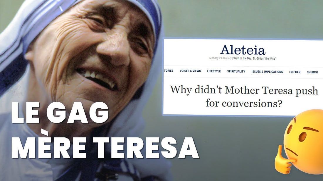 🎙 Adrien Abauzit | Le gag Mère Teresa : fausse charité, fausse sainteté